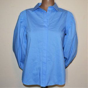 Worthington Button Down Long Sleeve Blouse Sz XS